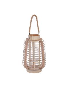 Portavelas ratán 33x22cm 3560238975046 83654 ATMOSPHERA