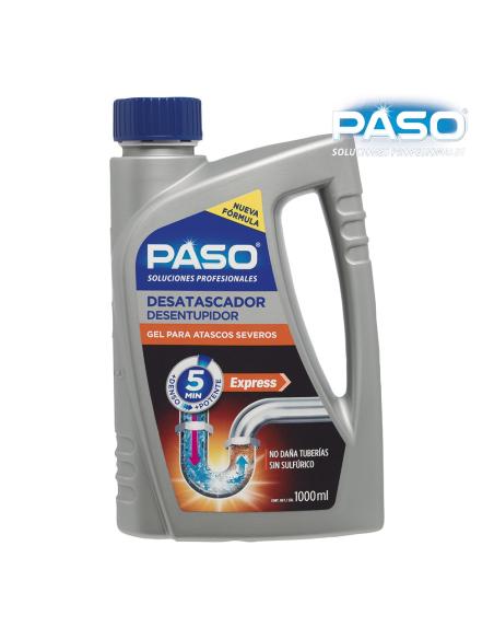 Paso desatascador gel express 1l 705011 8411519750010 95750 PASO