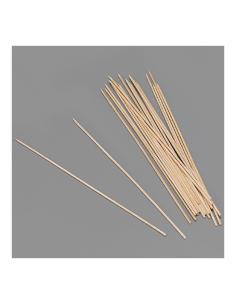 Blister 100 pinchos de madera higienico de 250x2mm 8413930036117 77223 BEST PRODUCTS GREEN