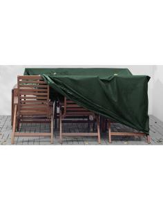 Funda de protección. cubre mesa y sillas 205x325x90cm 240gr/m² 8436012477127 74685 ALTADEX 2