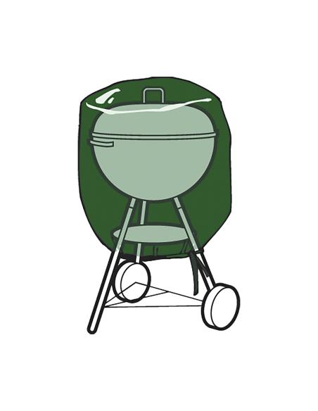 Funda de protección cubre barbacoas ø73x60cm 240gr/m² 8436012477165 74693 ALTADEX