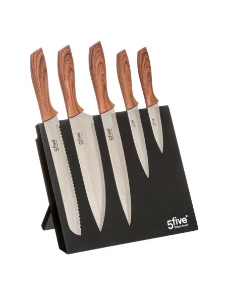 Soporte imantado con 5 cuchillos 32x23.2x19cm 3560238660911 78134 5 FIVE