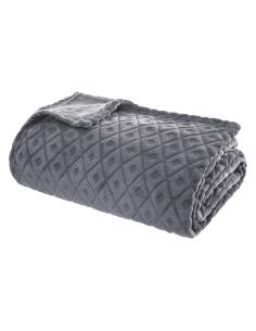 Plaid/manta 230x180cm modelo 'winter rhombus' color gris 3560238658192 68271 ATMOSPHERA