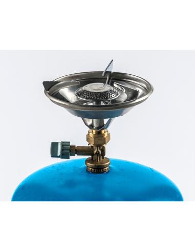 Hornillo grande de camping ø22cm com gas 8435177802003 73776 COM GAS