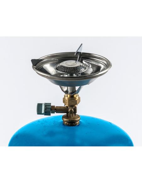 Hornillo grande de camping ø22cm com gas 8435177802003 73776 COM GAS