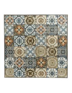 Mesa metalica/mosaico color: marron 58x58x72cm modelo bistro para exterior 8720093952582 75392 EDM 2