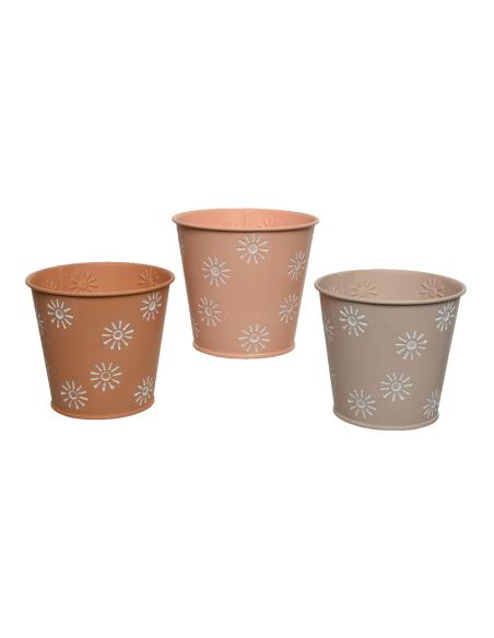 *ult. unidades* macetero individual ø11x10.6cm colores surtidos 8720194572733 83778 EDM