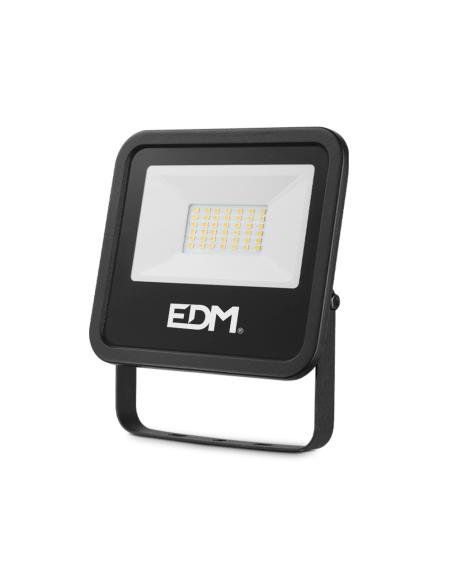 Foco proyector led 30w 2370lm 4000k luz dia black series edm 8425998704075 70407 EDM