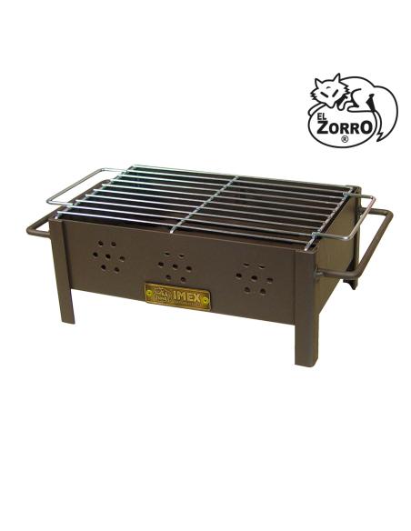 Barbacoa sobremesa parrilla cincada 31x21x14cm imex el zorro 8427514054527 73056 IMEX EL ZORRO