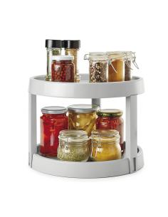Organizador giratorio 2 alturas 'giro-2' ø28x21cm metaltex 8002523625229 77352 METALTEX