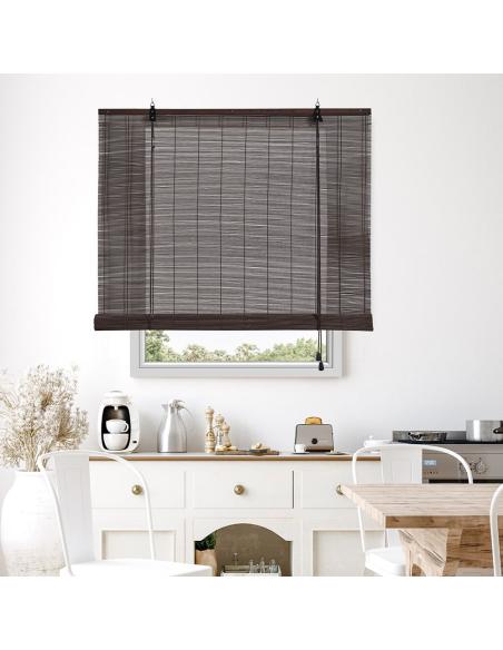 Stor enrollable bambu ocre wengue 120x175cm 8428840012533 68376 CINTACOR