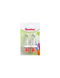 Set 2 tapones expansión 'stop' metaltex 8002522572104 78212 METALTEX 2