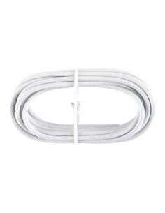 Cable plastificado blanco (gusanillo) 3m portavisillo pv025 cintacor 8413936004301 68366 CINTACOR