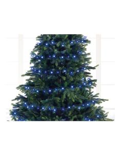 Guirnalda led compact parpadeante colores blanco, azul y turquesa 750l cable verde 21m 8720194605554 72385 EDM 2