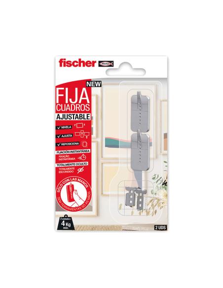 Fijacuadros ajustable 2uds. 559043 fischer 4048962428452 17860 FISCHER