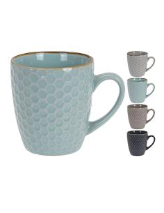 Set 4 tazas café 200ml colores surtidos 8719202940022 77355 EXCELLENT HOUSEWARE