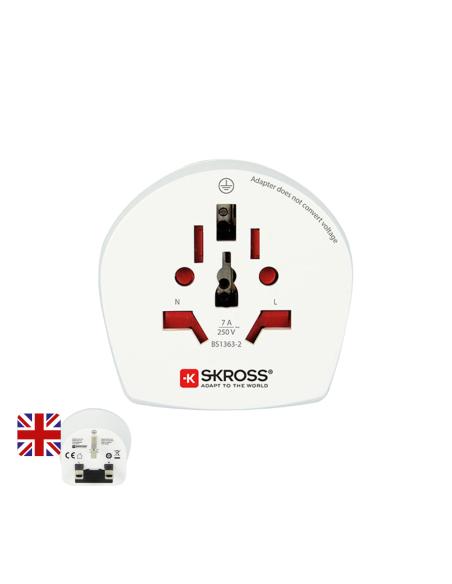 Adaptador mundial a reino unido skross 1500225-e 7640166320197 40907 SKROSS