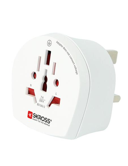 Adaptador mundial a reino unido skross 1500225-e 7640166320197 40907 SKROSS