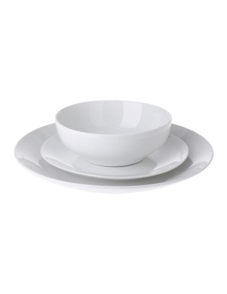 Servicio de mesa de 12 piezas platos + cuencos 8720573416313 83857 EDM