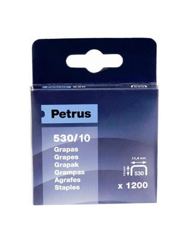 Caja 1200 grapas mod. 530/10mm 77515 petrus 8411772775157 19845 PETRUS