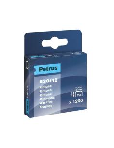 Caja 1200 grapas mod. 530/12mm 77516 petrus 8411772775164 19846 PETRUS