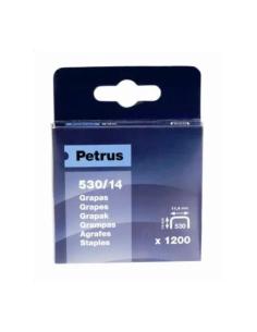 Caja 1200 grapas mod. 530/14mm 77517 petrus 8411772775171 19847 PETRUS