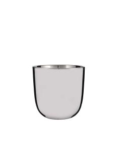 Macetero chaz redondo plata ø15,5x15cm 8717669024514 74957 MICA DECORATIONS
