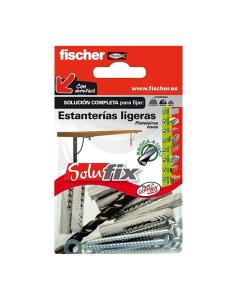 Kit fijación estanterias ligeras 502685 solufix fischer 4048962015171 17656 FISCHER