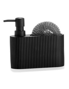 Dispensador pol est ngr 16,5x5,5x15cm cc71087 andrea house 8435304875498 01558 ANDREA HOUSE