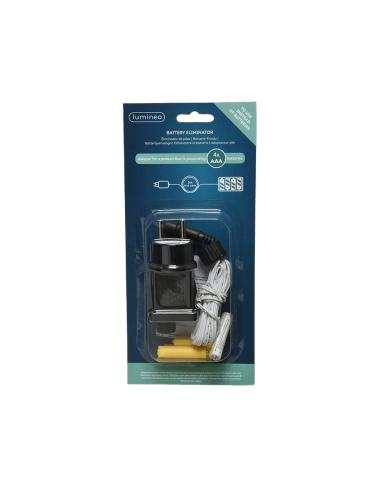 Eliminador de pilas 6v para interior de productos con 4xaaa 8719152315864 72444 LUMINEO