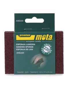 Lija esponja oxido de aluminio grano 220 axe220 mota 8435223420540 39488 MOTA