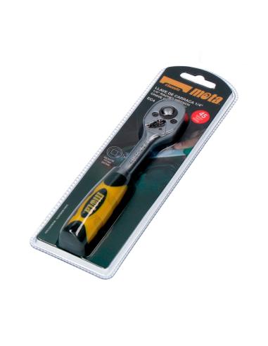 Llave de carraca encastre 1/4" 45 dientes cr.v ec4 mota 8435223415577 39877 MOTA HERRAMIENTAS