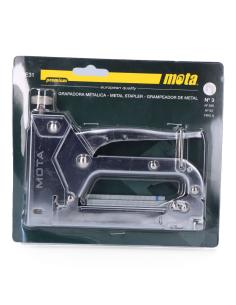 Grapadora premium n°3 + grapas 6mm ge31 mota 8435223419728 89077 MOTA HERRAMIENTAS