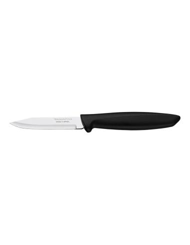 Cuchillo para legumbres y frutas 3" plenus negro tramontina 7891112224971 73091 TRAMONTINA