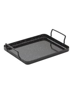 Bandeja de acero esmaltado para horno 26x30cm vaello 8411470006256 75448 VAELLO