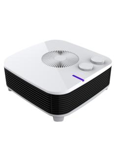 Termoventilador Electrico Estilo 2000w Blanco Horizontal 2potenc.3funciones Termost.reg. 11,5x26x26 Cm