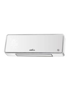 Split Ceramico Invierno 2000w Blanco Cristal 2potencias 3funciones Ptc De Seg.remoto Temporiz.18,7x53,8x12,3cm