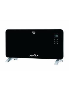 Emisor Termico Cristal Gaban 2000w Negro Control Wifi 2potencias Temporiz.mural/portat.38x92x6,68 Cm 2