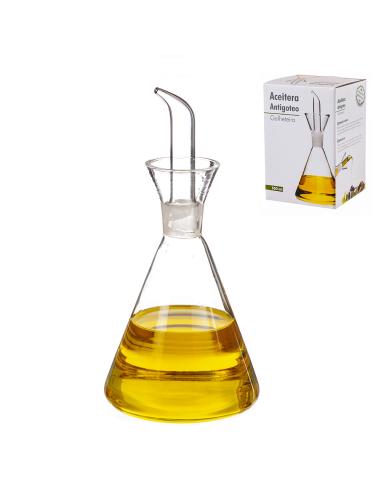 Aceitera de cristal antigoteo 500ml kozina 8434504058731 01036 KOZINA