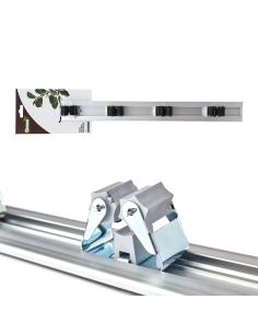 Colgador de aluminio para 4 herramientas 48x5,5x1cm 5709386665586 08888 GROUW 2