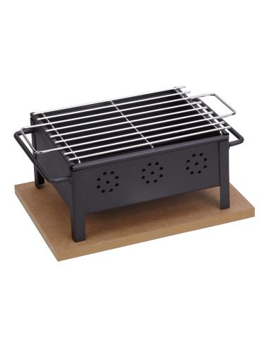 Barbacoa de sobremesa 25x20cm (parrila inoxidable) 2905 sauvic 8423171029052 74424 SAUVIC
