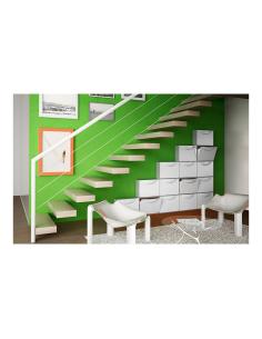 Zapatero modulable blanco 51x19x39cm 8005646026102 75019 TERRY 2