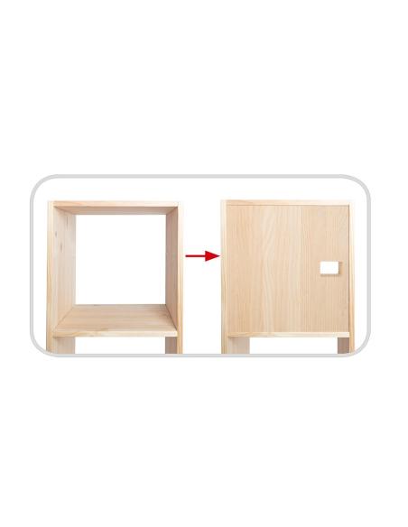 Puerta para la serie dinamic de pino macizo astigarraga 8422341499060 75248 ASTIGARRAGA