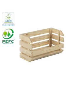 Caja apilable evolution 60x28,5x35,3cm pino sin barniz 100% pefc cert astigarraga 8422341399315 75253 ASTIGARRAGA