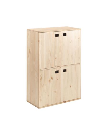 Mueble dinamic 4 puertas pino macizo 105,4x70,8x33cm astigarraga 8422341499244 75270 ASTIGARRAGA