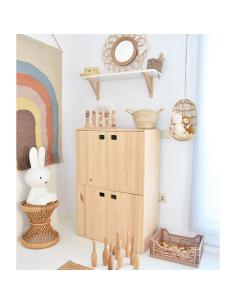 Mueble dinamic 4 puertas pino macizo 105,4x70,8x33cm astigarraga 8422341499244 75270 ASTIGARRAGA 2