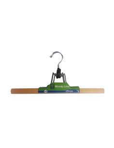 Lote 3 perchas para faldas madera ecológica fsc 35x16cm-20mm 8432363950395 77395 MONDEX