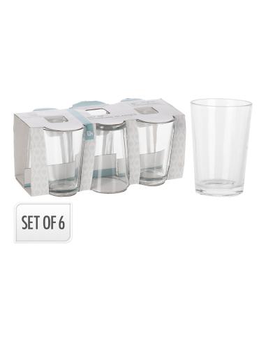 Set de 6 vasos de cristal 200ml 8720573094467 77741 EXCELLENT HOUSEWARE