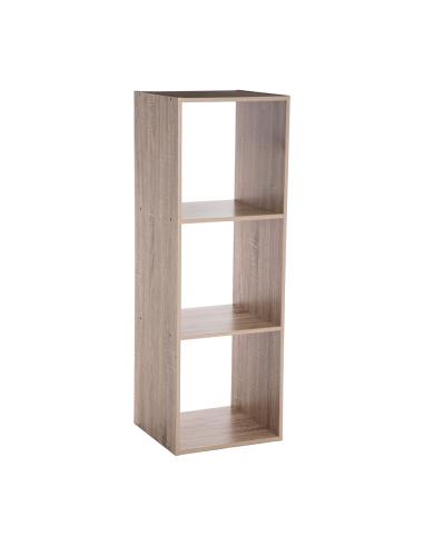 Estanteria madera para 3 cajas organizadoras 100,5x34,4x32cm astigarraga 3560238939086 83190 5 FIVE