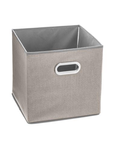 Caja organizadora color beige para estanteria 31x31cm 3560239660002 83195 5 FIVE